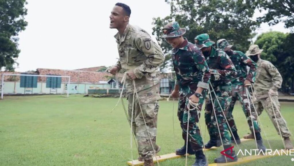 Militer Amerika Paling Aktif Latih Tentara Indonesia